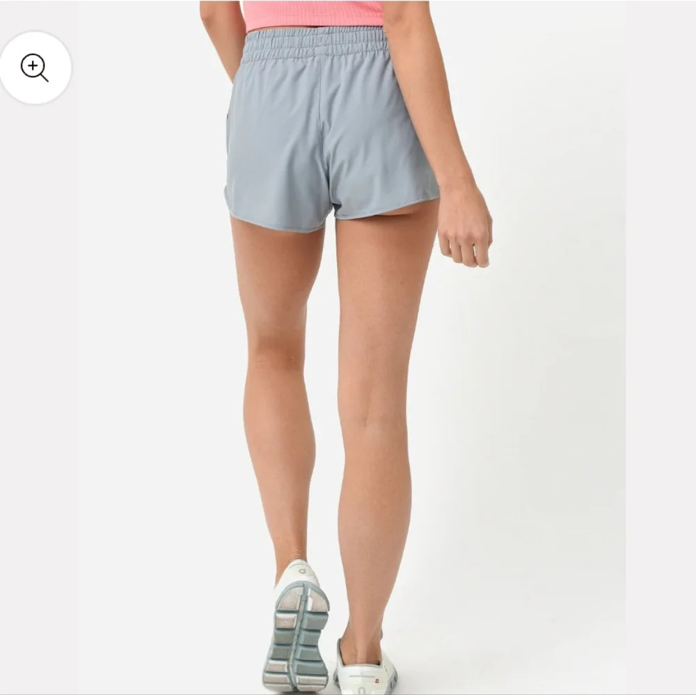 Vuori Women's Athletic Shorts - Light Gray - Picture 5 of 13